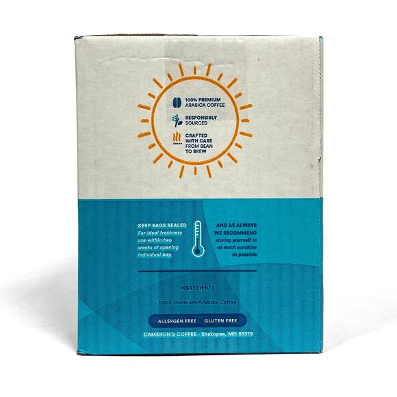 Cameron's Coffee Light Roast Breakfast Blend 72 Count Pods Cups New Sealed Box - Picture 4 of 6